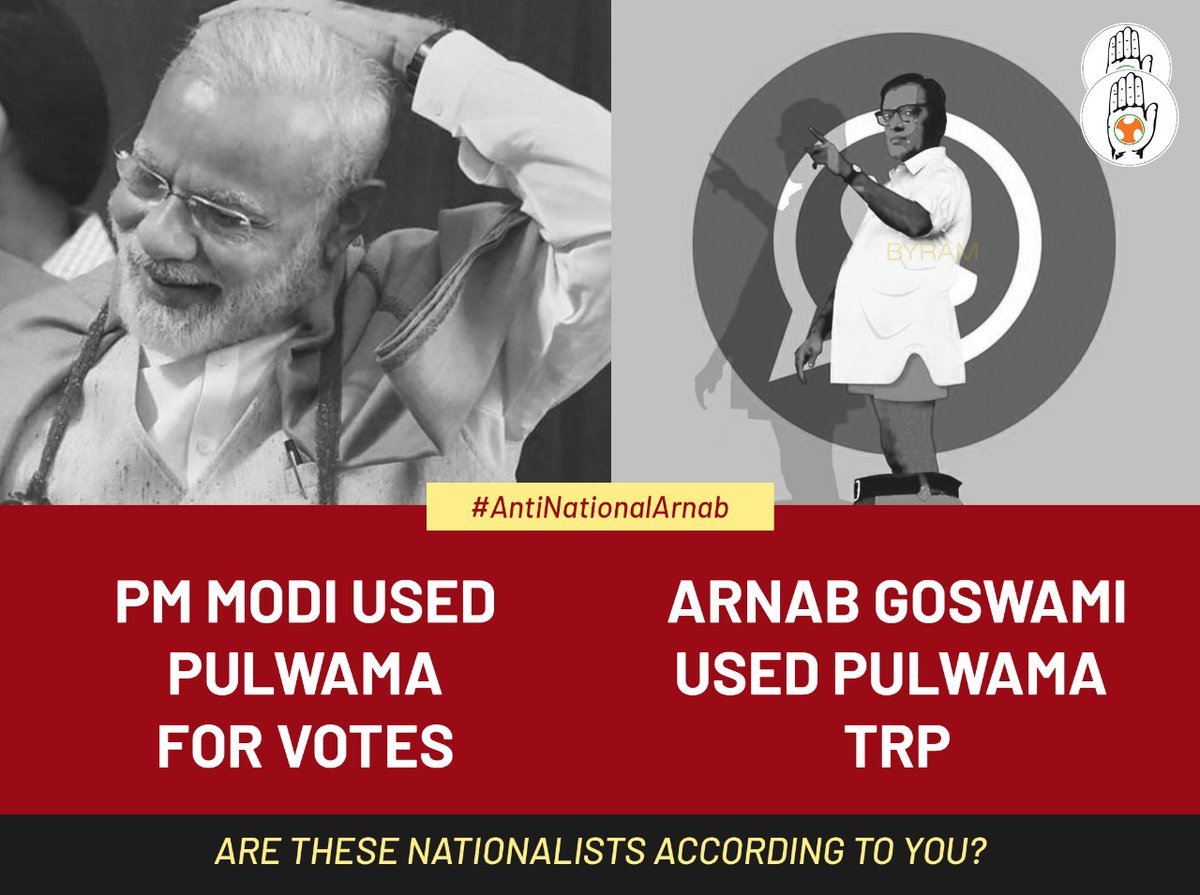 sarifarahmaninc's tweet photo. The whole country has seen how BJP and Godi Media play around with emotions of people and do anything for their power and money. 
#AntiNationalBJPArnab https://t.co/POrzaSlo2q