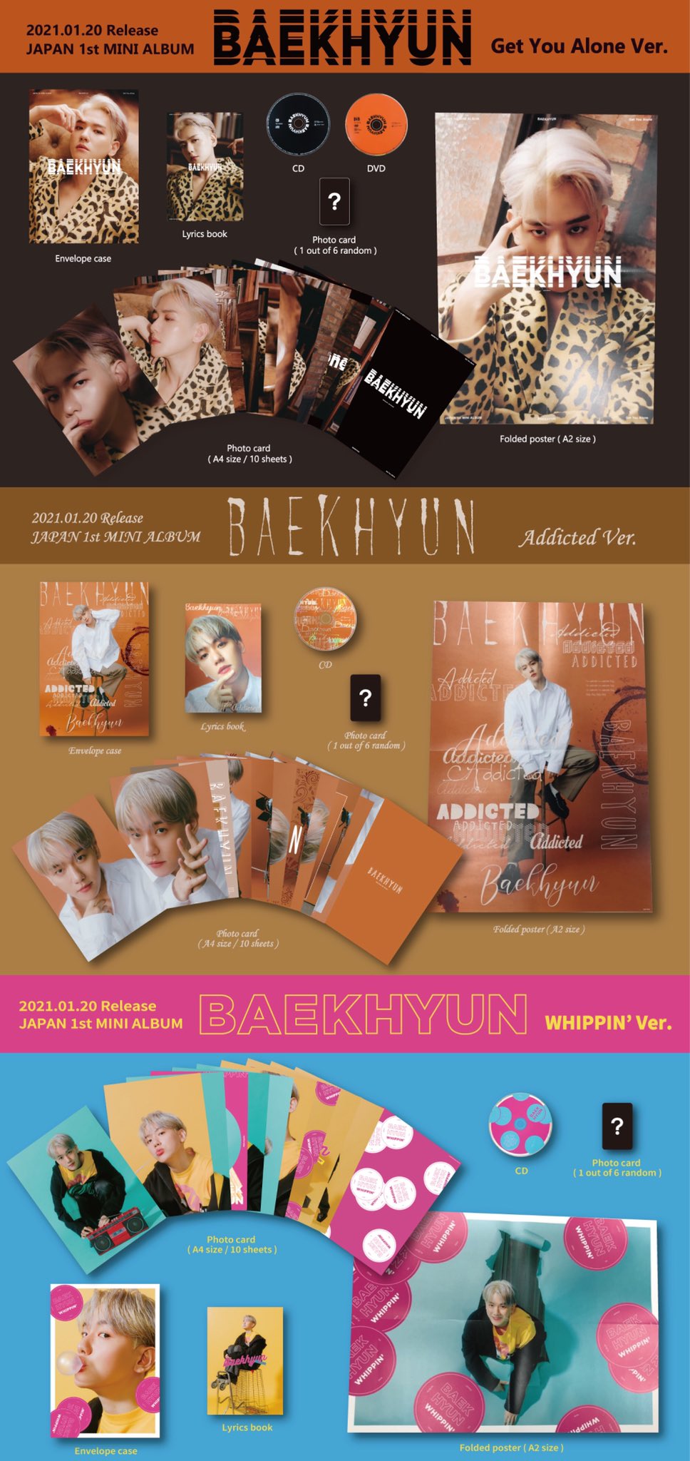 baekhyun japan 1st mini album