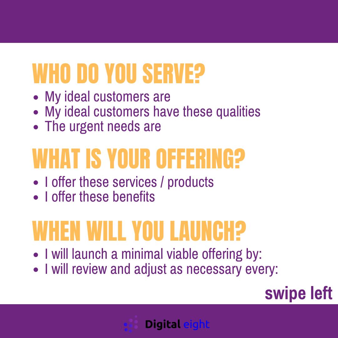 DigitalEight2's tweet image. Before launching your business, do you already know your 5 W's?
