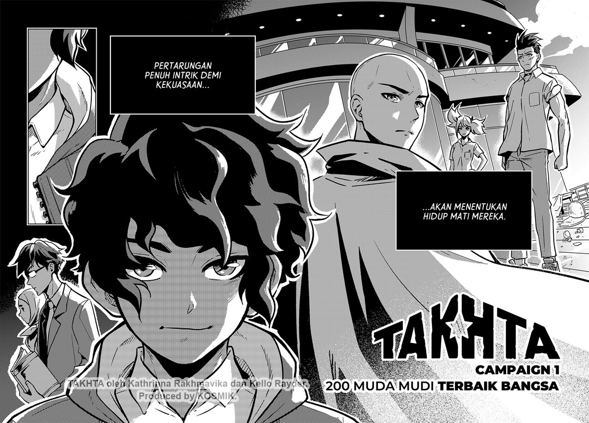 Nah, serial ini akan menceritakan kemelut perebutan kekuasaan antara remaja-remaja ini dengan warna-warna potongan sosial politik yang kita tahu di dunia kita: kasta, diskriminasi, status, sampai praktik koalisi, terror dan negosiasi. #KomikTakhta 