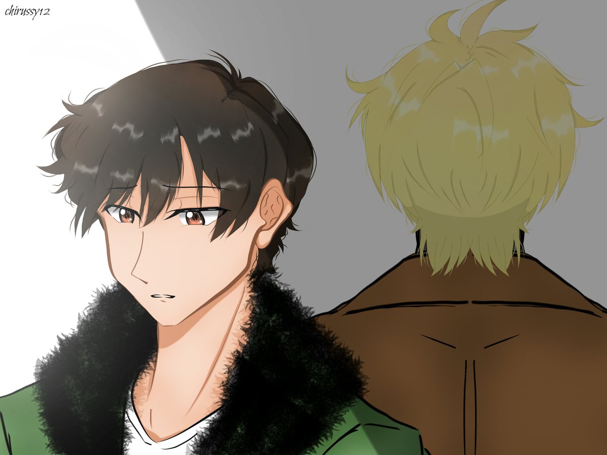 SuciSuci7795's tweet photo. 'My soul is always with you.'
.
.
Oh dang it! I miss Ash Lynx 😭💕

#bananafish #okumuraeiji #ashlynx #asheiji #fanart #illust #sadthing #digitalart https://t.co/4uDKFIC1BL