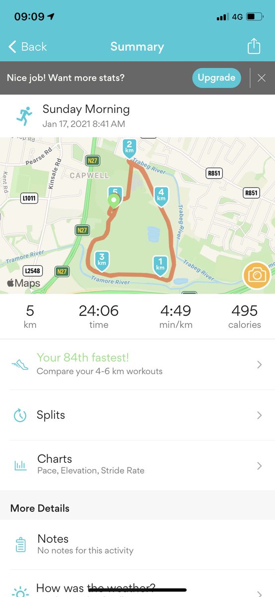 RobOfTheGreen's tweet photo. Day 17 β
switching up routes essential. So many within 5km too! #lovecork #5kmaday #RunJan #OneDayAtATime #weekendvibes #runforyourhead #StaySafe πββοΈππ·π https://t.co/vAuU2sJjmz
