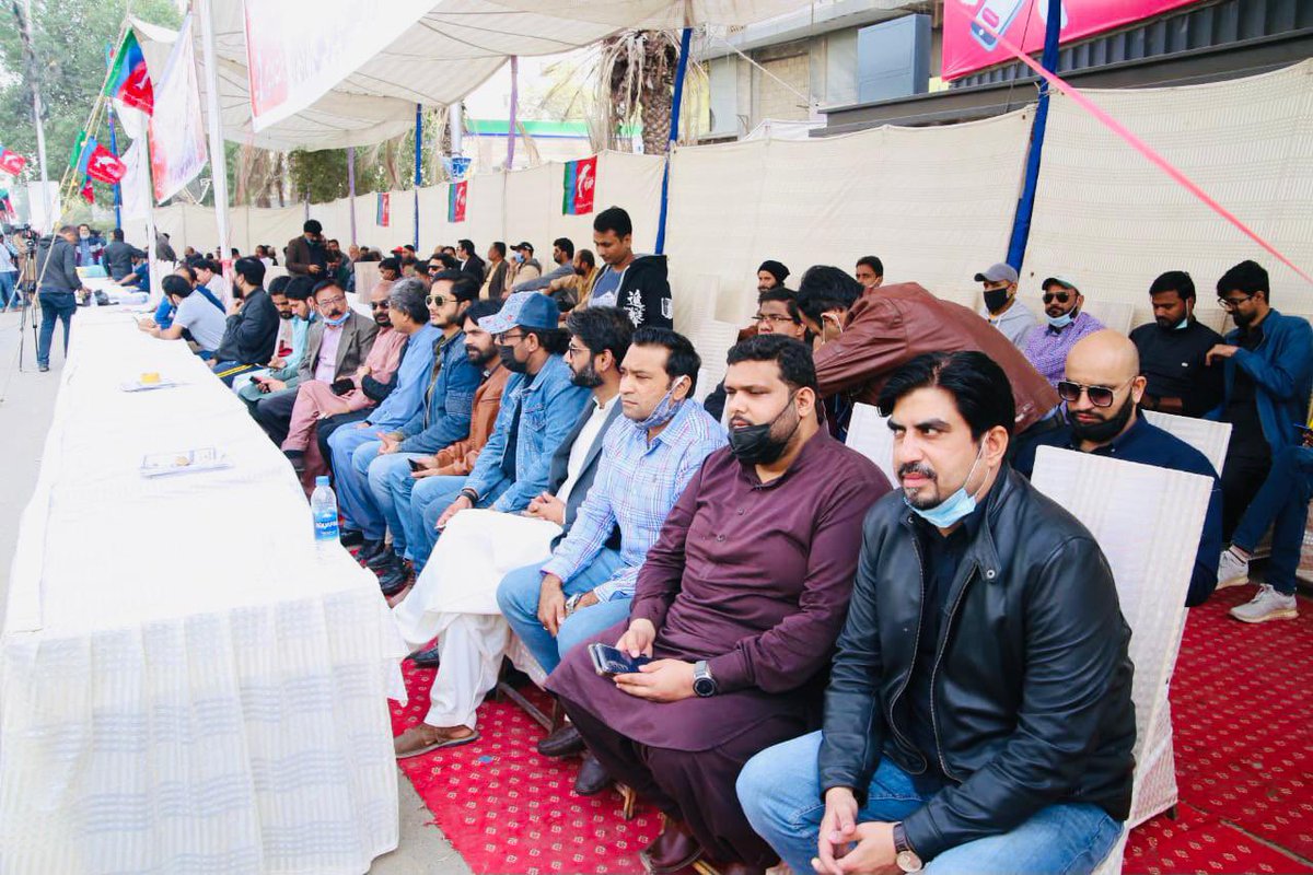 KamalMQM's tweet photo. PSP Rally Nursery camp. #PSPStandsWithKarachi https://t.co/TlyfVPZbaO