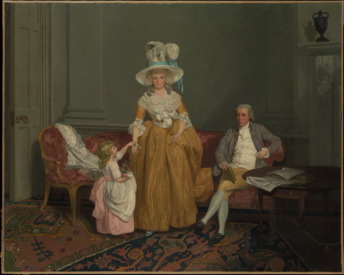 Francis Wheatley (1747–1801)

The Saithwaite Family, c.1785

#ConversationPiece #EnglishArt