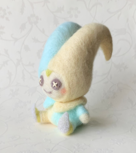 Humo スロース プクリポぬいぐるみを羊毛フェルトで ドラクエ10 羊毛フェルト