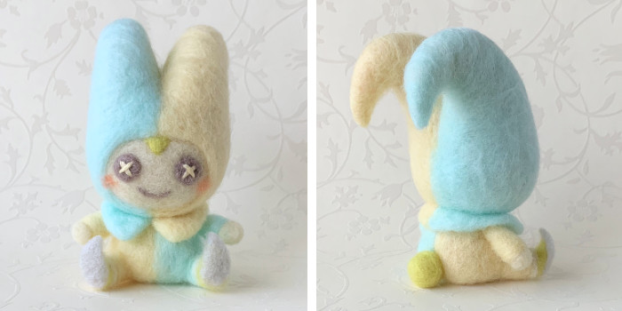 Humo スロース プクリポぬいぐるみを羊毛フェルトで ドラクエ10 羊毛フェルト