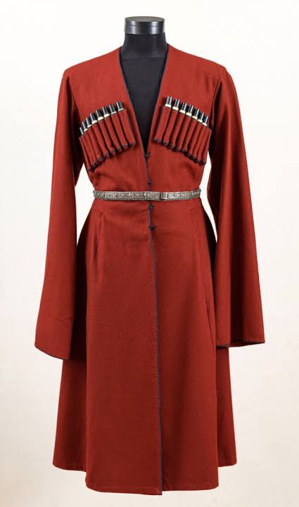 「※チョハとはジョージアの民族衣装です。そもそもは戦闘のための服装でしたが今では晴」|駐日ジョージア大使 ティムラズ・レジャバのイラスト