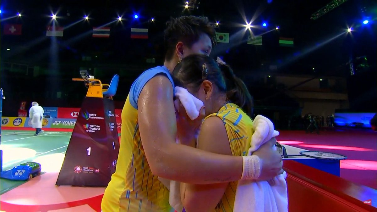 vlixid's tweet photo. This Moment! <3
#YonexThailandOpen2021 https://t.co/R2PNtejIti