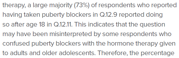 If we look at the original USTS report, which was produced along with the data, we find that this is something well known. For Jack to say "it is not clear what this assertion was based upon" is dishonest and ugly.