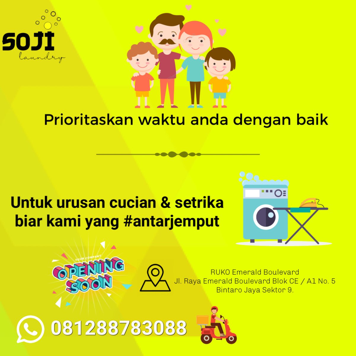 opening soon di Emerald Bintaro

linktr.ee/soji.bintaro