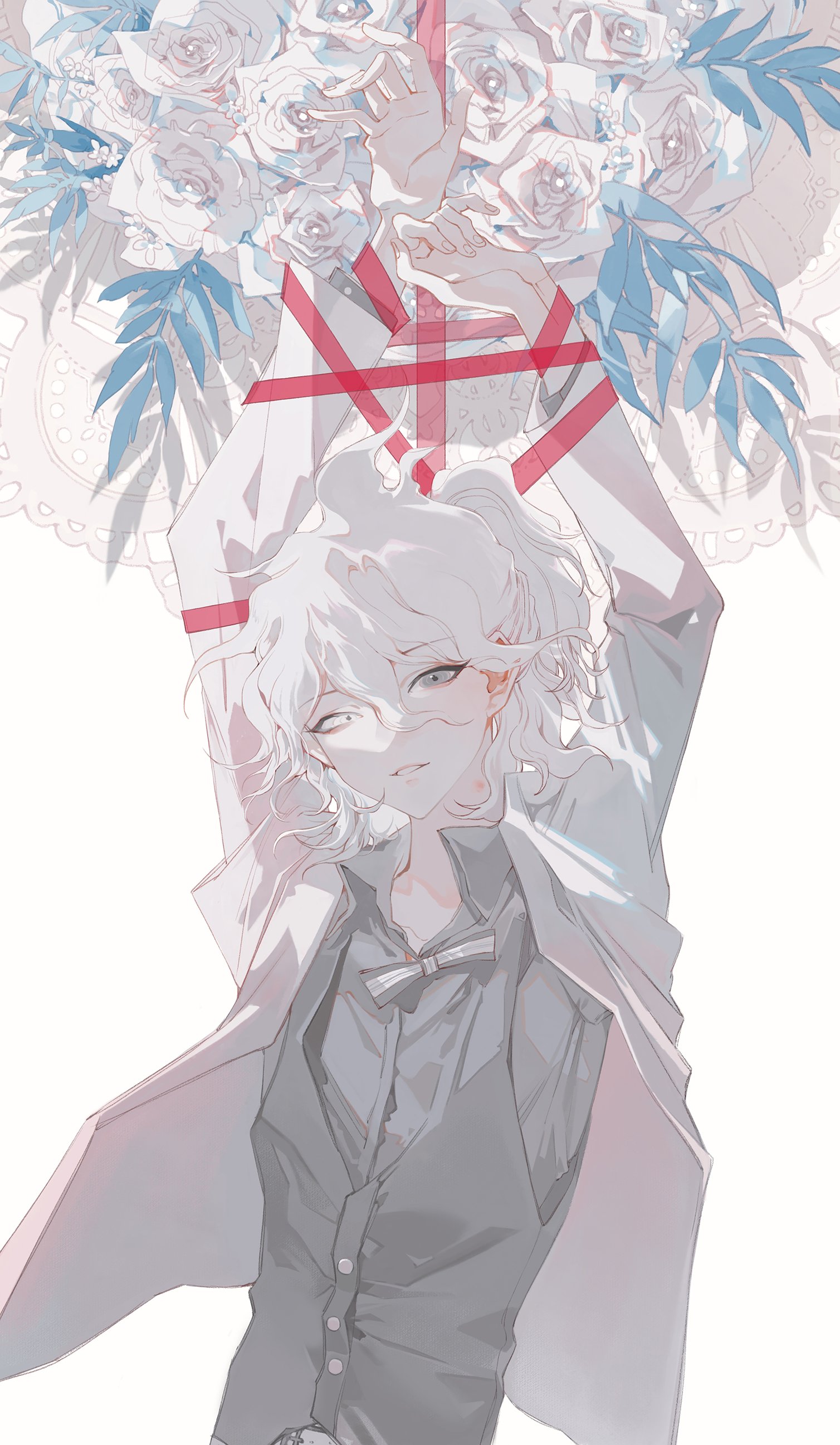 希望信徒 群鸦渡on Twitter 狛枝凪斗 弹丸论破十周年我真的太喜欢狛枝这个新衣服了 总觉得花画得好丑 放个没有花的版本 T Co 6exzxudmwy Twitter