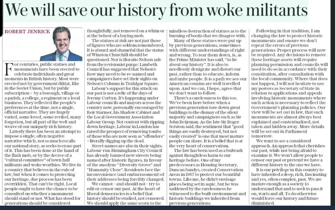 Robert Jenrick's piece