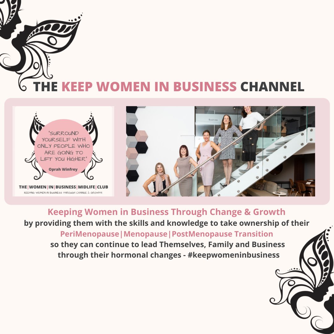 adelle_stronger's tweet photo. The Keep Women in Business Channel provides Women with skills &amp; knowledge to manage their hormonal changes so they can continue to lead Themselves, Family and Business - Click the link in my bio to subscribe.
#keepwomeninbusiness
#womeninbusiness
#menopausetips
#perimenopausetips https://t.co/mYRfc6BMPl