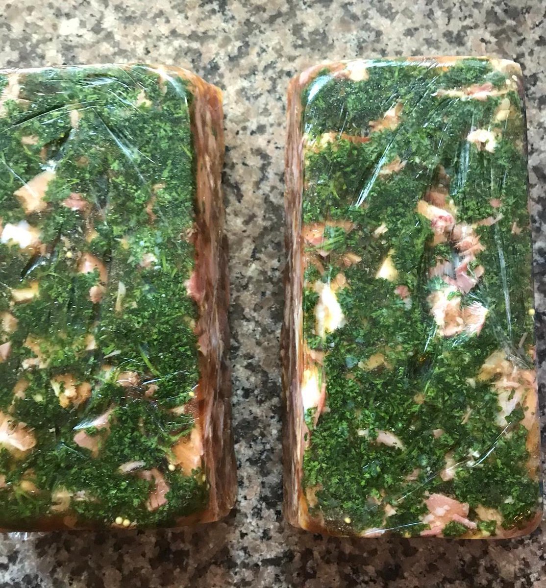 VickyTCKC's tweet photo. #HamHockTerrine anyone?

If there is something that you fancy that isn't on my menu please give me a ☎️ on 07728417692 to have a chat. All my #food is tailor made to you and I love seeing your ideas come to life.

#HamHock #Derbyshire #fooddelivery #Terrine #Terrines #ham https://t.co/8NC6OTOm3E