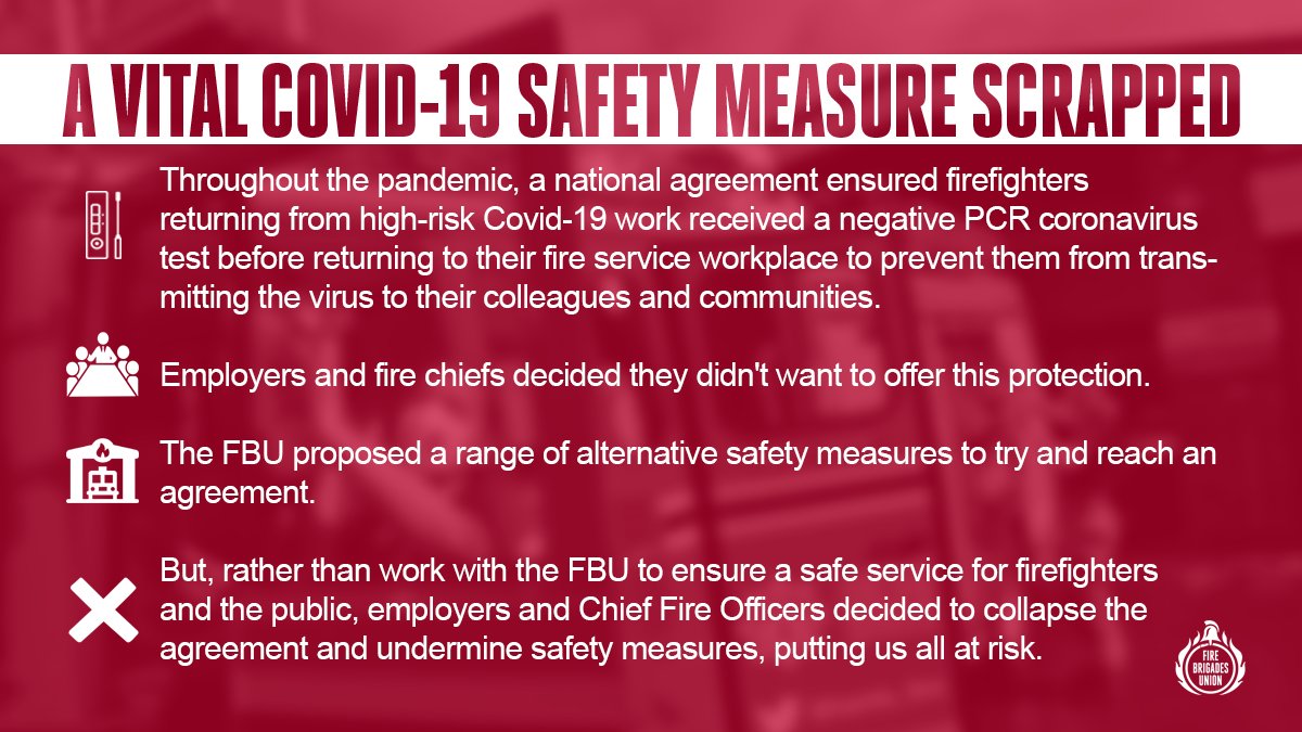 We're in the middle of a deadly pandemic. But fire service bosses are trying to water down firefighter safety.