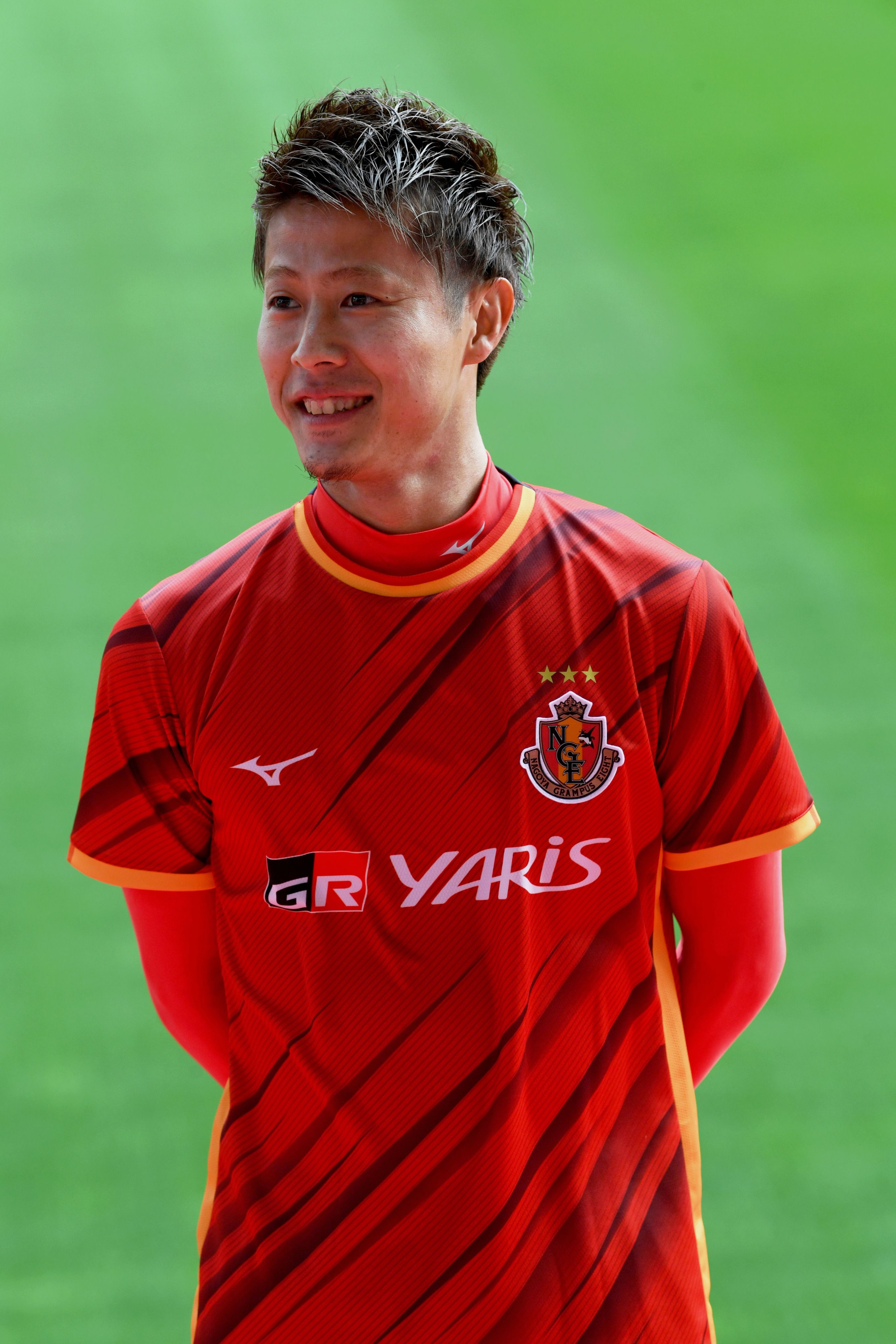 多様な 名古屋グランパス 柿谷選手 ACLユニフォーム 応援グッズ