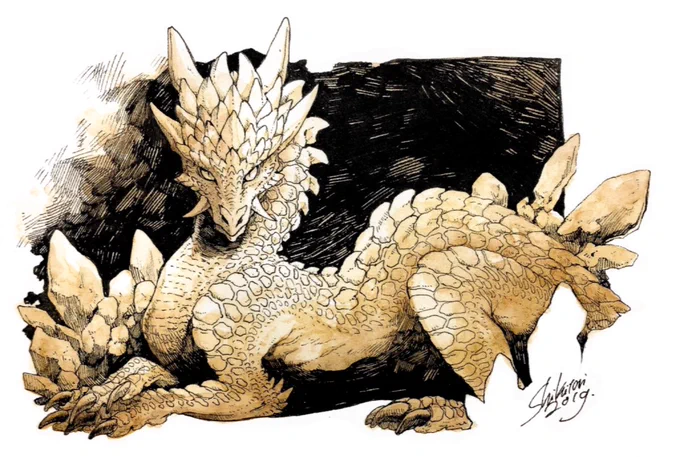 鱗と甲殻と角はご褒美です #AppreciateADragonDay 