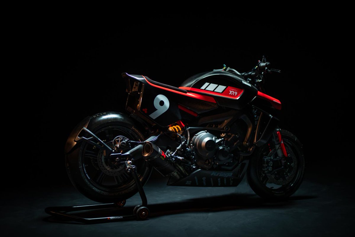 YMUKofficial's tweet photo. The compact and sporty XR9 is the latest #YardBuilt model rom Spanish customisation house BOTTPOWER.
The base model is an XSR900. Thoughts?
#FasterSons https://t.co/1znHn9RTYr