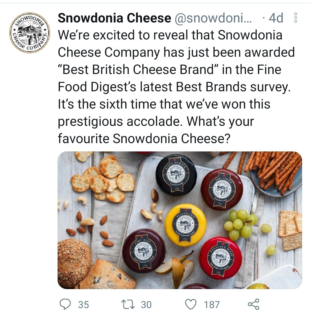 We have all  of the  lovely snowdonia cheese in the shop. 
Mae y cawsiau arbennig yma i gyd ar gael yn y siop