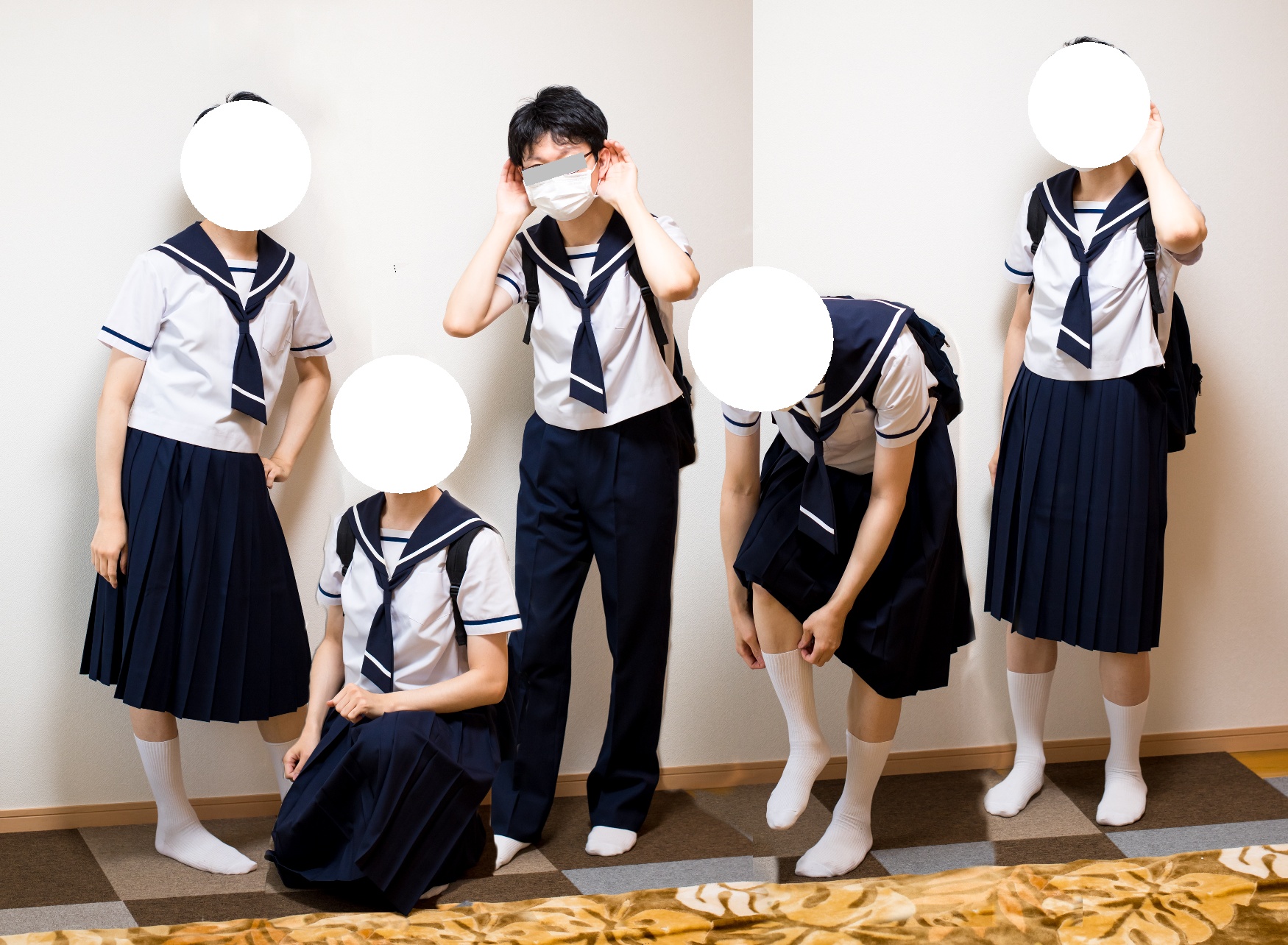 Lussapedersen 女子校男子 あれ 真ん中の君は男の子だったの だってお揃いの制服を着ているし 学校名は白嶺 女子学園だったし ごめんね といいながら好奇の目で僕のことを眺めてくる 修学旅行先ではよくある一コマ 1年もたてばすぐに