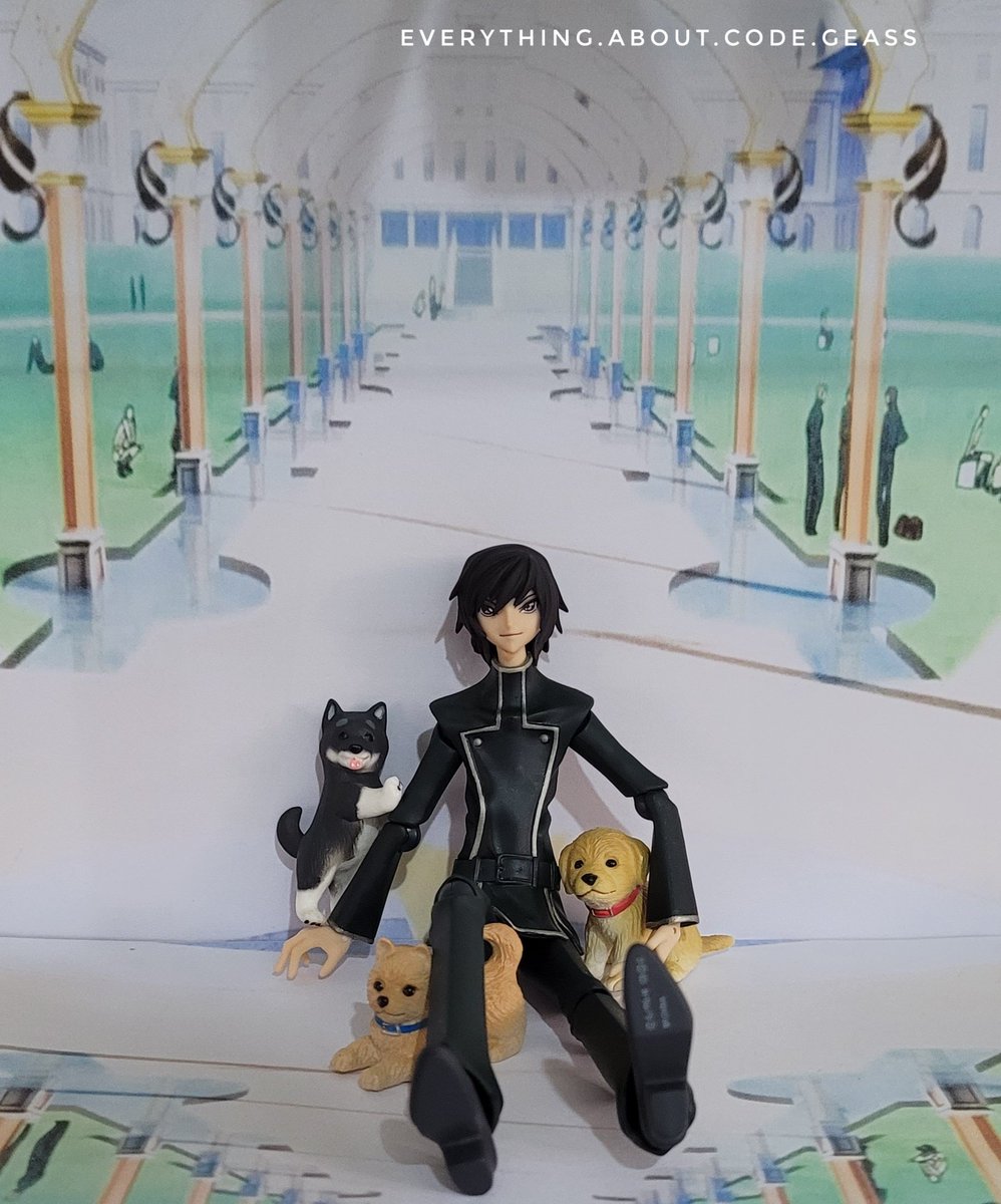 Yohun_boyfriend's tweet image. น้องลู่กับเหล่าน้องหมาของเขา&amp;gt;&amp;lt;
#codegeass #codegeassr2
#codegeasslelouchoftherebellion  #codegeasslelouch 
#lelouch #lelouchlamperouge
#goodsmilecompany