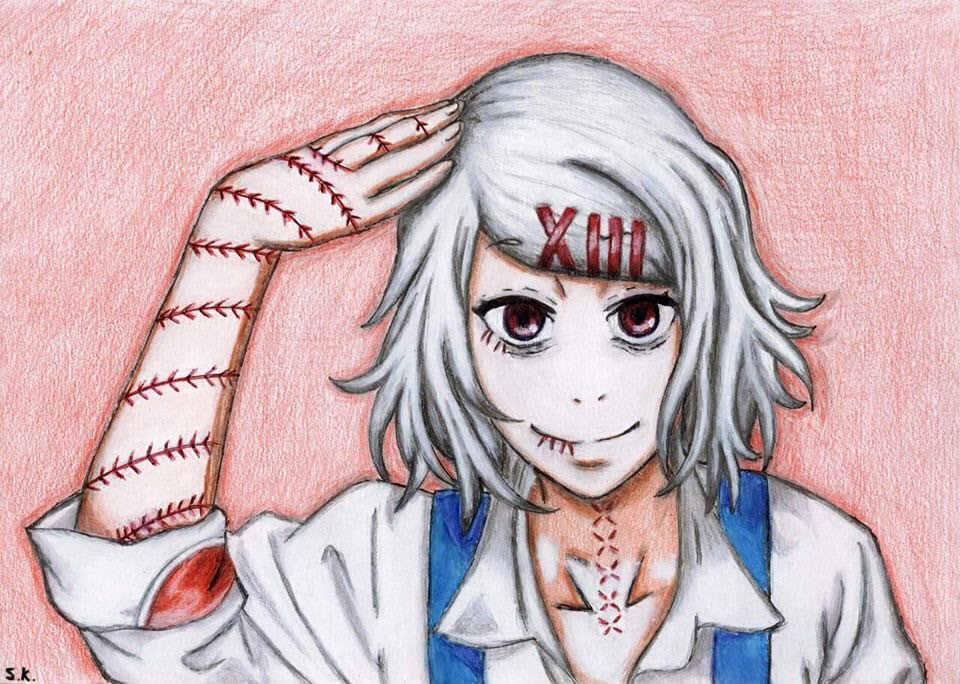 Тату сузуя джузо на руке человека