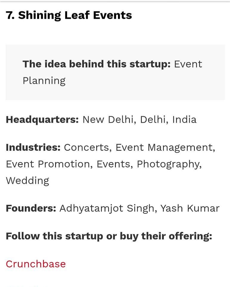 EventShining's tweet photo. @startupill Thank you for posting this, loved it💕💕
want to read the article? here it is:
https://t.co/4hozpIVDFz

#Trending #thanks #EVENT #StartUpIndia https://t.co/PYdiECCzRD