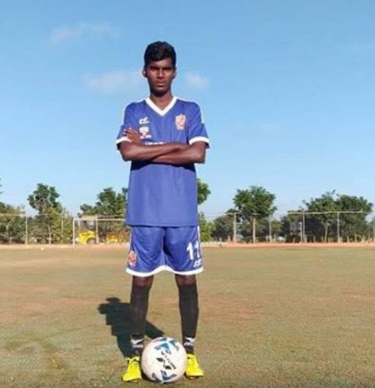 N Sivasakthi, 19 year old Striker from Tamilnadu. Another teenage Striker in BFC(R)who is destined to be a success. Around 1.75 goals per game in the Elite League for RVSS over the last three editions which kept increasing. Signed for BFC in 2020 (May?) on a Two year contract.