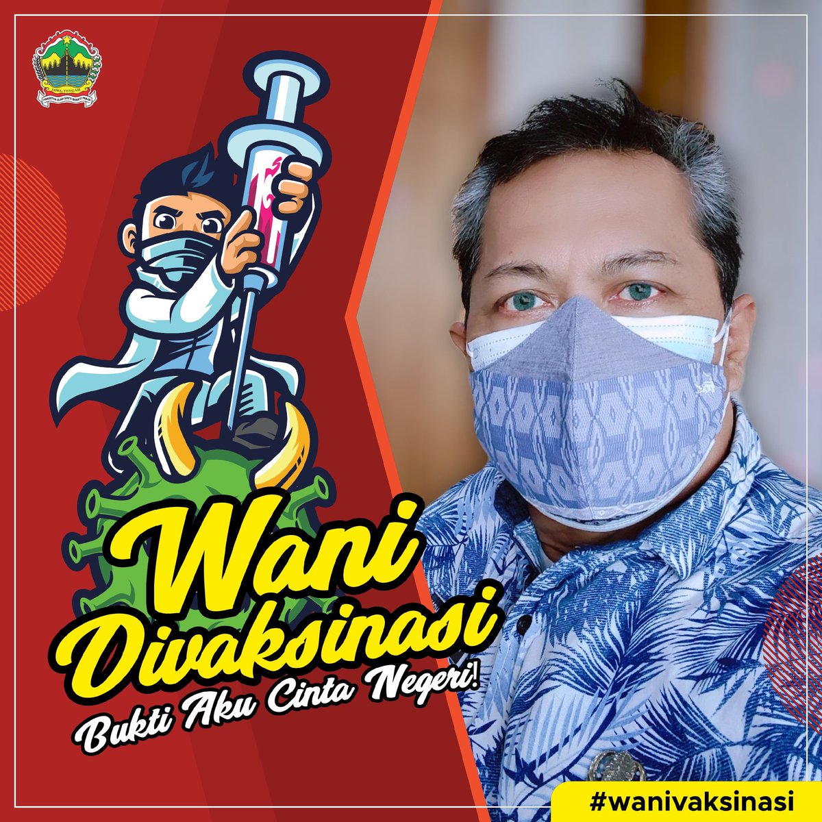 pulang ke Banyuasin
mau urus kartu askes
meski sudah divaksin
jangan abai patuhi prokes

#wanivaksinasi
#SukseskanVaksinasi 
#vaksincovid19