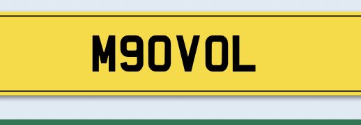 I have just bought my first private number plate for the new car.I believe the age of the car will allow me to fit it.I’ve never bought a plate before so I’m doing this as a learning exercise and it wasn’t expensive.It’s a Volvo nerd joke.(The manual gearbox is an M90)
