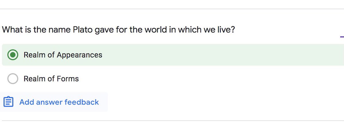 You can give feedback on correct/incorrect answers. Click on answer key answer and then on add answer feedback. You can provide feedback on correct and incorrect answers. This could include links to attachments or a video which would further support students.