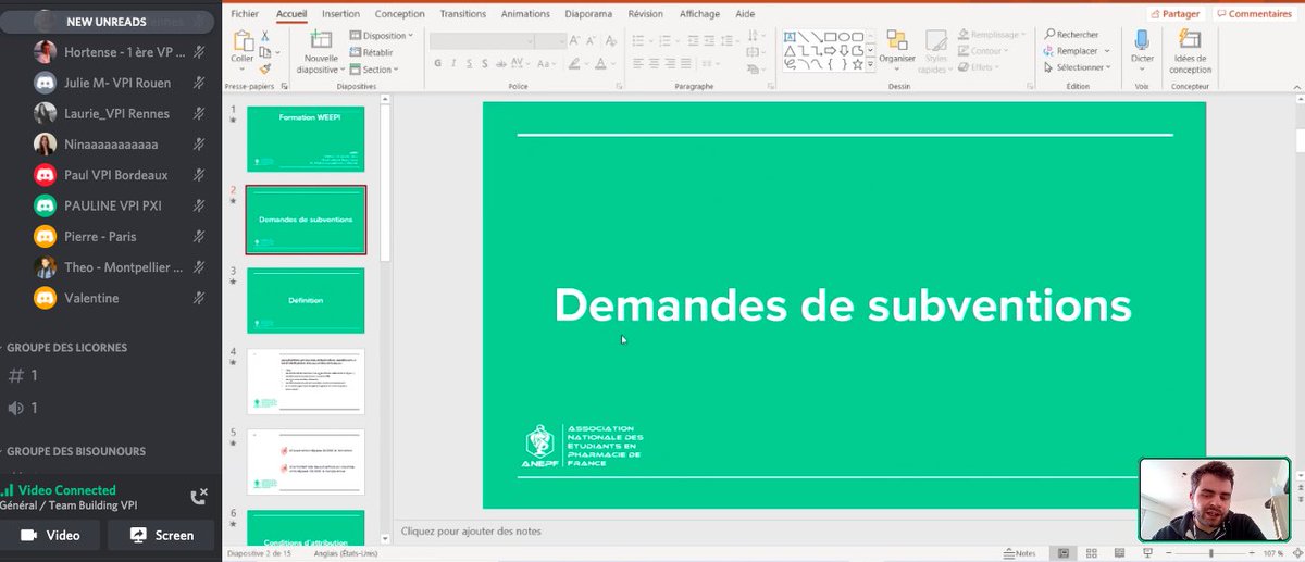 Hortense_RIDEAU's tweet photo. #WEEPi | Formation #demande de #subventions avec @Remy_ANEPF

But : Aider les #vpi à trouver des subventions pour des projets de #mobilité 

➡️ Conditions 
➡️ Types de subventions 
➡️ Avant; Pendant; Après la subvention https://t.co/NuxQP7C4P5
