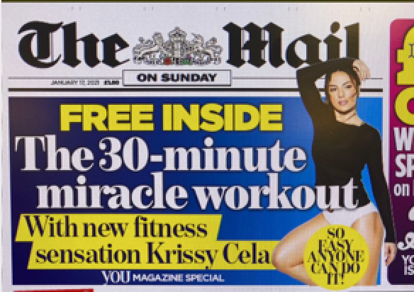 totallyjackson's tweet photo. Thrilled to see #KrissyCela on the MoS masthead today β and love the behind-the-scenes video too π#DoThisForYou @YOUMagSocial @toneandsculpt @femail @Octopus_Books https://t.co/2cijFh3abZ https://t.co/jVznf9j46h