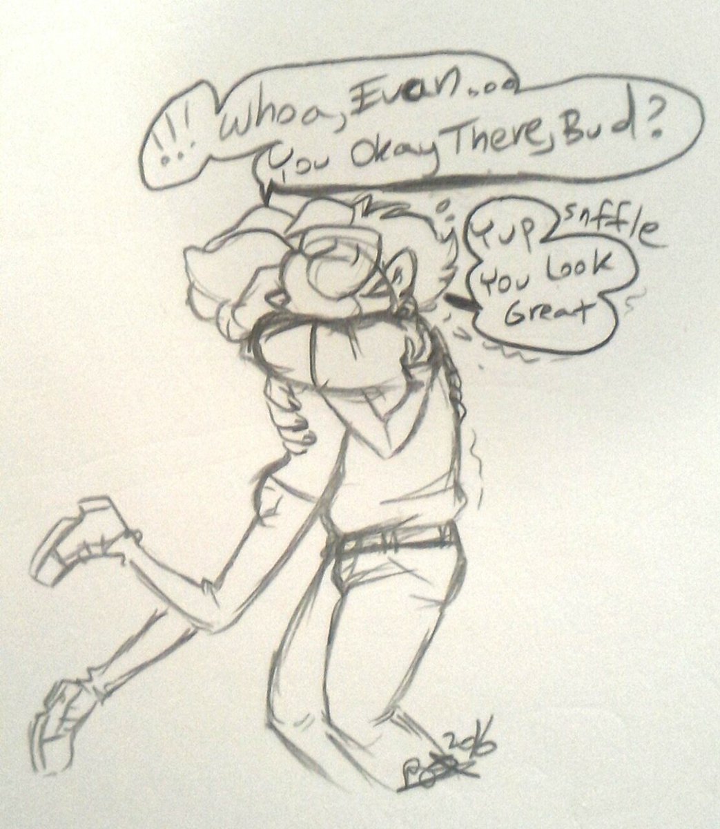Looking at old art and reminded myself of the cuteness that is Evan the shapeshifter and Ladybug the nymph 
#middleversevirginia #originalcharacters 