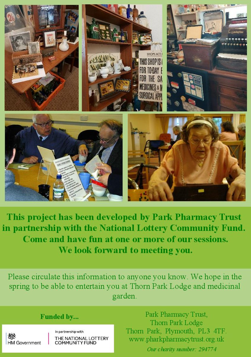 Step back in time and into our pharmaceutical past at this Zoom talk from Plymouth-based Park Pharmacy Trust.

#History #Medicine #Pharmacy #MedicalHistory