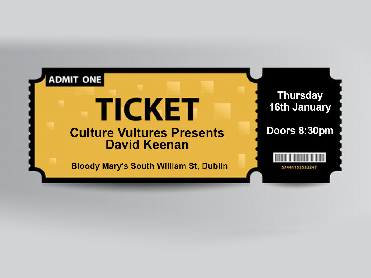 TonyClaytonLea's tweet photo. This time last year myself and @andrea_keogh delivered the first @CVultures_ event of 2020 - a fine chat with @DavidKeenanmuso and a belter of a gig from him and his musician friends.

Future events had to be ditched, of course, so here’s to 2021 for some of those, right?! https://t.co/PPPHJ0G1Pm