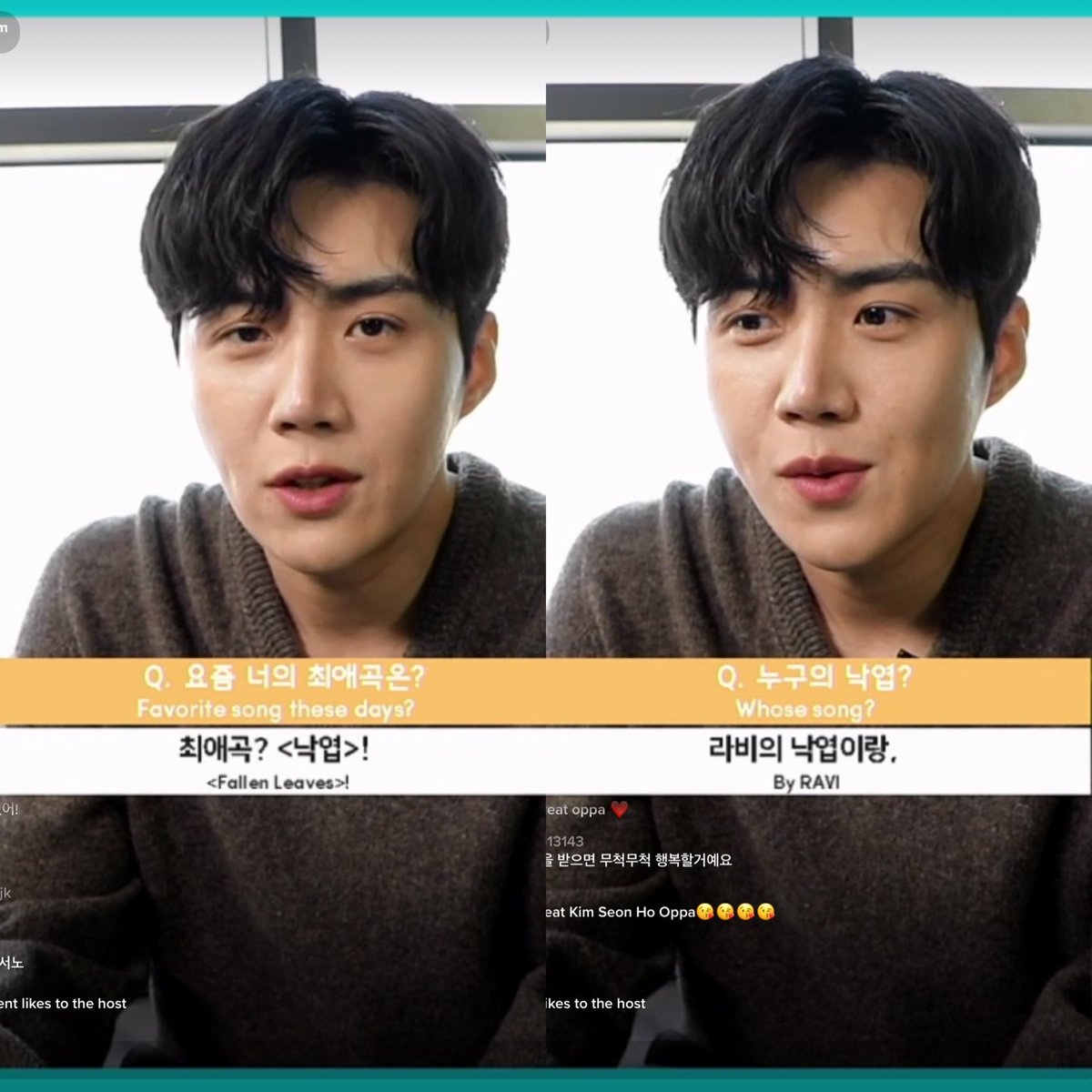 Sayang banget kayaknya sama ⁦⁦<a href="/RAVI_GTCK/">RAVI / 라비</a>⁩ sampe lagu favorit nya lagunya ravi #seonhofavorite