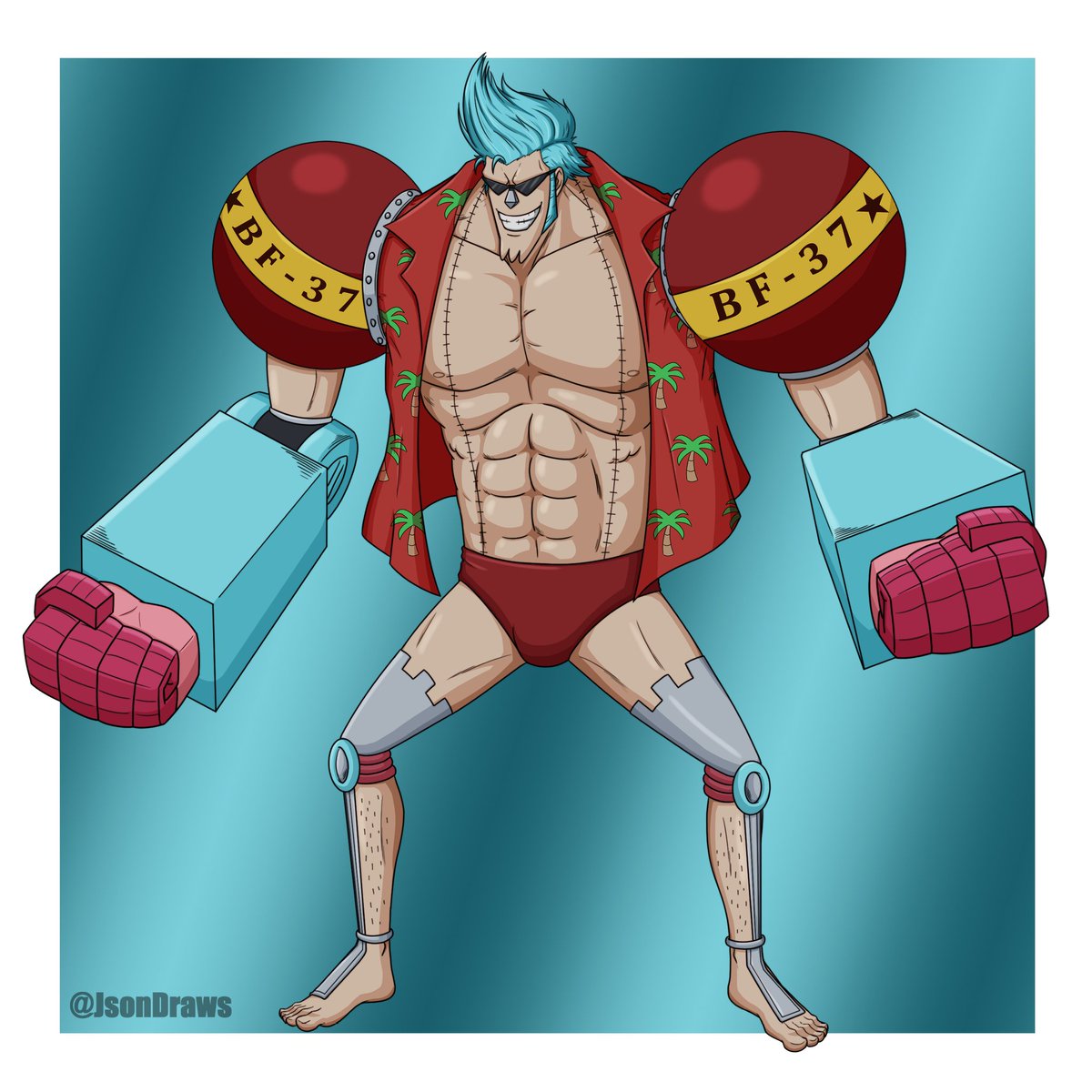 json_alc's tweet photo. Long time no post.
First artwork for the year 2021! 😁💪⭐
Trying to complete the crew so here's Franky.
#ONEPIECE #franky #bf37 #strawhats #mugiwara #art #artph #anime #animefanart #Onepiecefanart #onepiecefranky #ArtistOnTwitter https://t.co/dfCsycfIeK