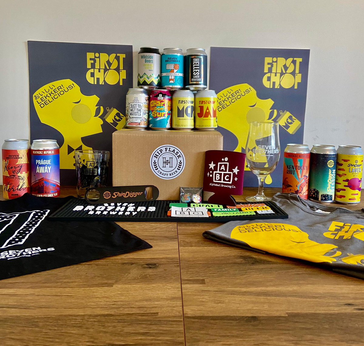 🚨COMPETITION TIME🚨

We'll be giving away all of these prizes at the end of January to one lucky drinker. What better way to celebrate the end of the longest, driest, dry Jan on record.
To enter follow our page &amp; like/retweet this post. Over 18s. Winner to be announced 1st Feb!