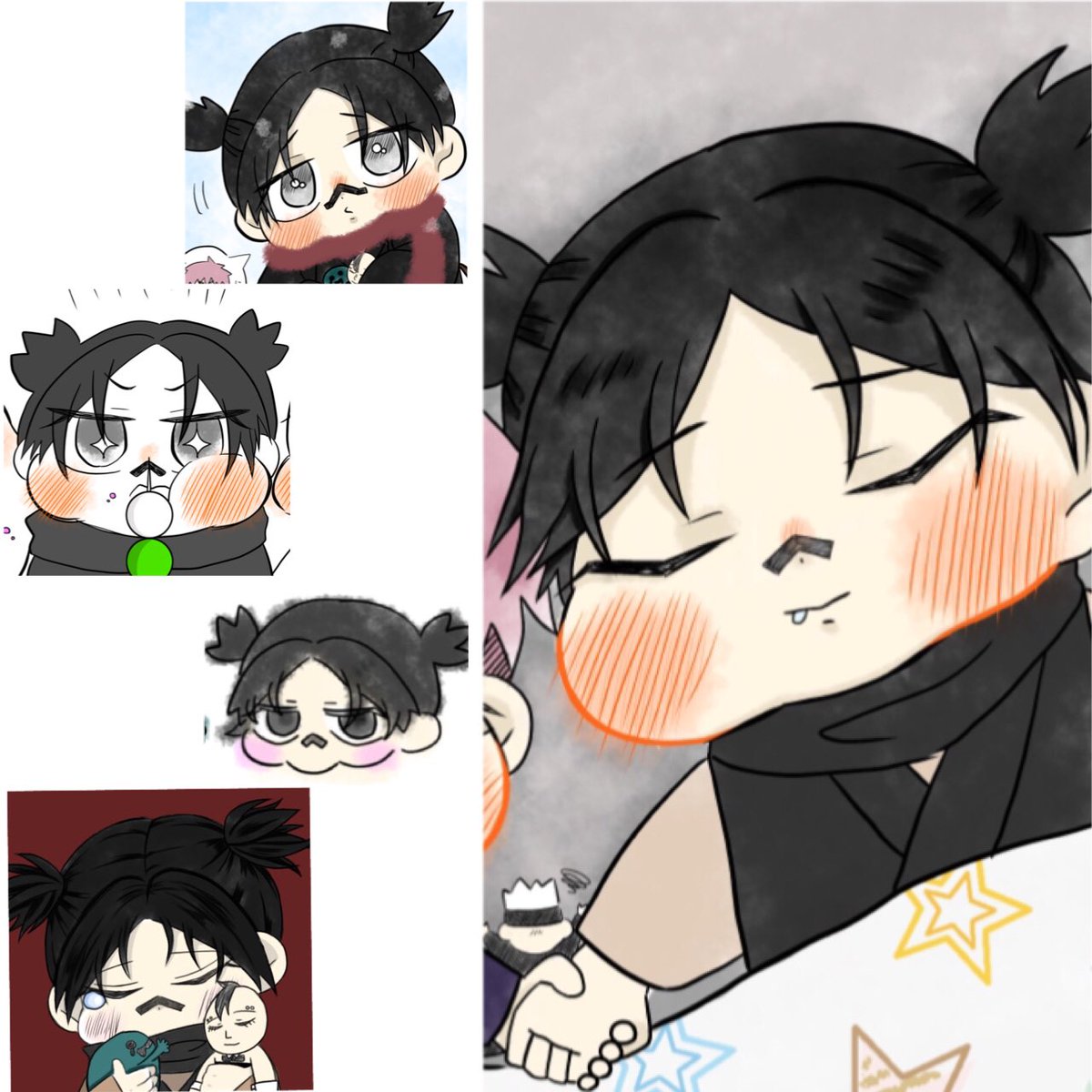#繋がらなくていいから俺の脹相を見てくれ

とりあえずうちの脹相ほぼ全部かき集めました!!!
(画像編集?のセンスないとか言わないで🥺) 