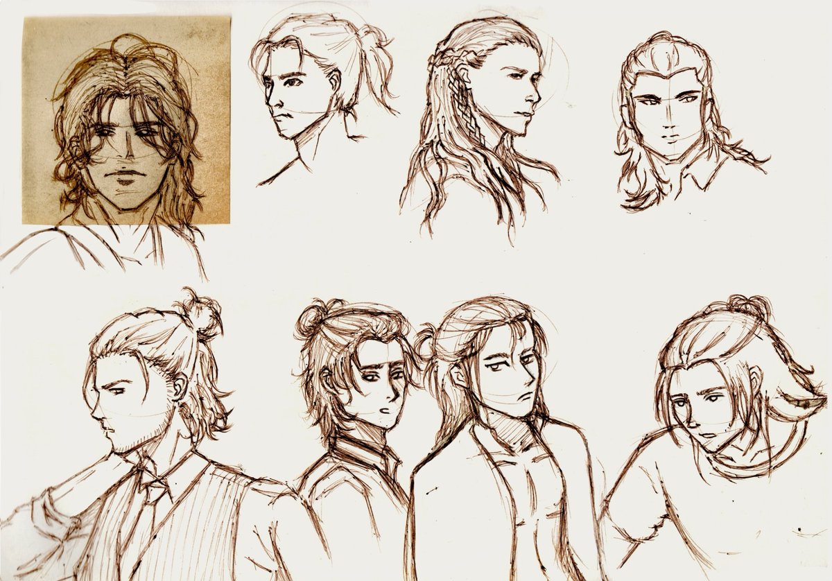 uno_doodles's tweet image. sketching some characters 
happy 300+ moots 🎉

#AttackOnTitan #midnightpoppyland #LordOfTheRings #finalfantasyxv #voltron #stormlightarchive #fanart 

#artph #artwt #artistontwitter #traditionalart #sketch #drawing #ballpointpenart