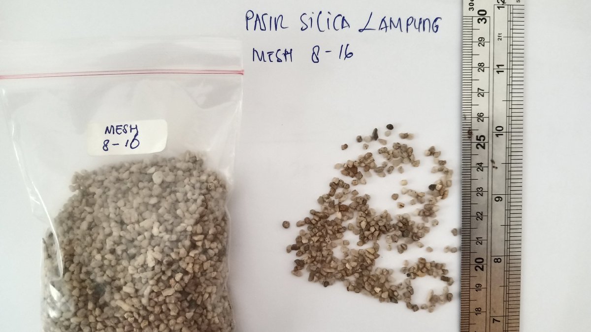 AdaraBC's tweet image. Kami siap supply kebutuhan akan Pasir Silica Lampung type Kasar dengan Mesh 8-16, Mesh 16-20, Mesh 20-40 untuk Sandblasting, Boiler Bed, Aqua Space, Penjernihan Air dll.
Silakan hubungi WA 081332072671, 081938310824

#PasirSilica #pasirsilica #pasirkwarsa