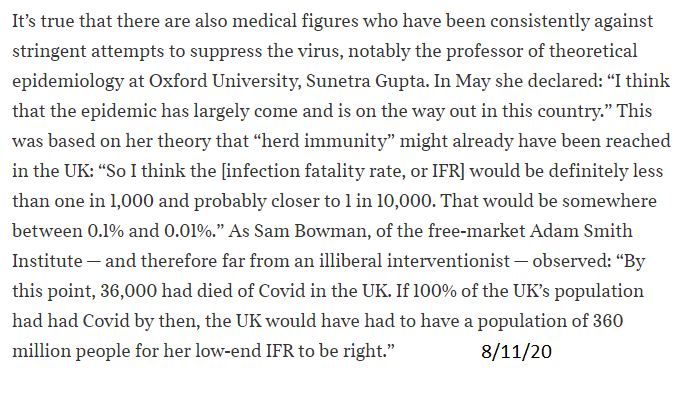 And here, Lawson recycles his article points from November. In the November article, he states that Bowman is "far from an illiberal interventionist".But illiberal interventionism is exactly what Bowman is for. If he was ever against it, he folded under the pressure.