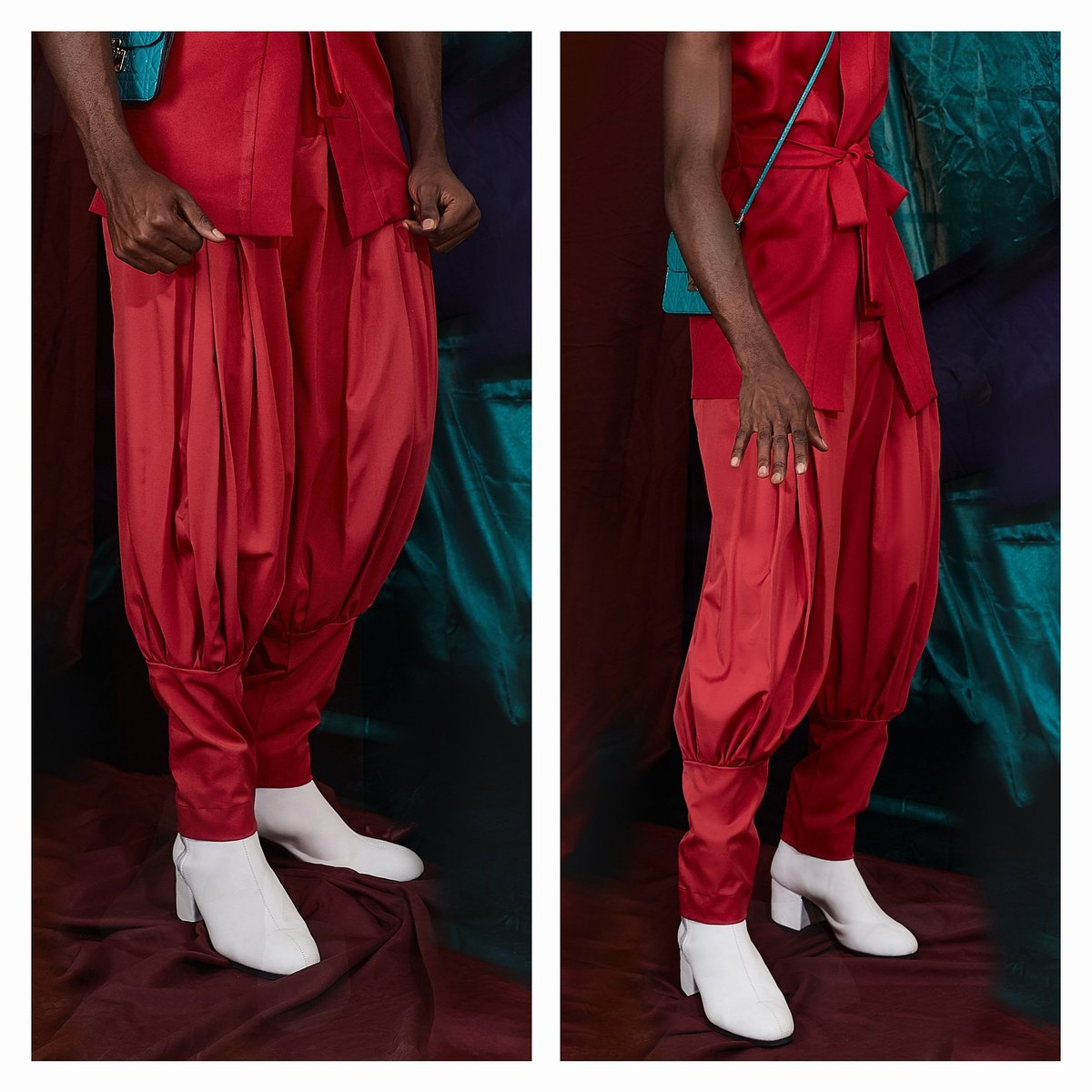 hey_chimmy's tweet photo. NEW IN - Asmara Carrot Pants
Available in S|M|L|XL|XXL
————————————————
Send a dm to place an order
#MensFashion #Dapper #DapperGent #FashionInfluencer #LagosLiving #FashionContent #BlackMeninsuits #blackmenkillingit #StyleRave #Layering #Creators #Explore #Black #Saturday https://t.co/1ccbhCoKvg