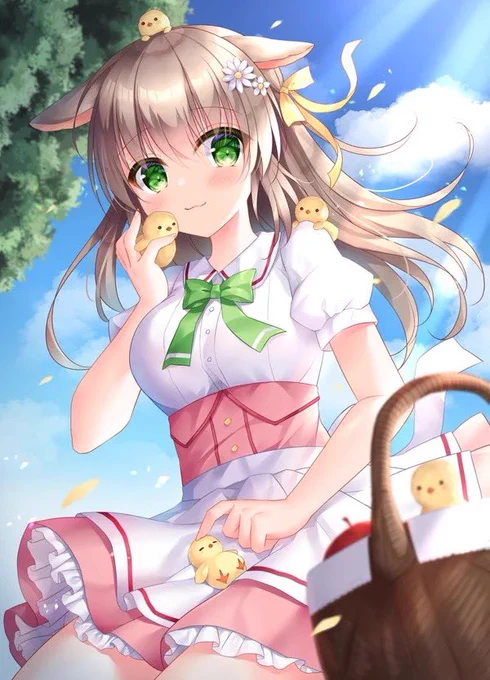 pixivリクエストで描かせていただいた絵です??ぴよぴよふわふわ

リクエストありがとうございました(っ'ω`c) 