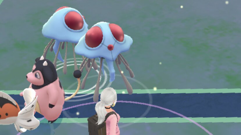 على تويتر 今日はそうきたかぁ ポケモンgo メノクラゲ ドククラゲ