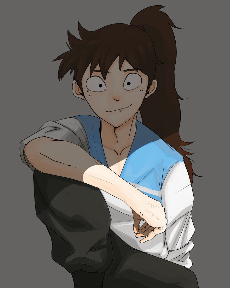 Urashima 講師は土井先生の段 Illustration お絵描き イラスト 忍たま乱太郎 落第忍者乱太郎 土井先生 土井半助 忍者 夕方 学校帰り ご飯前 Eてれ