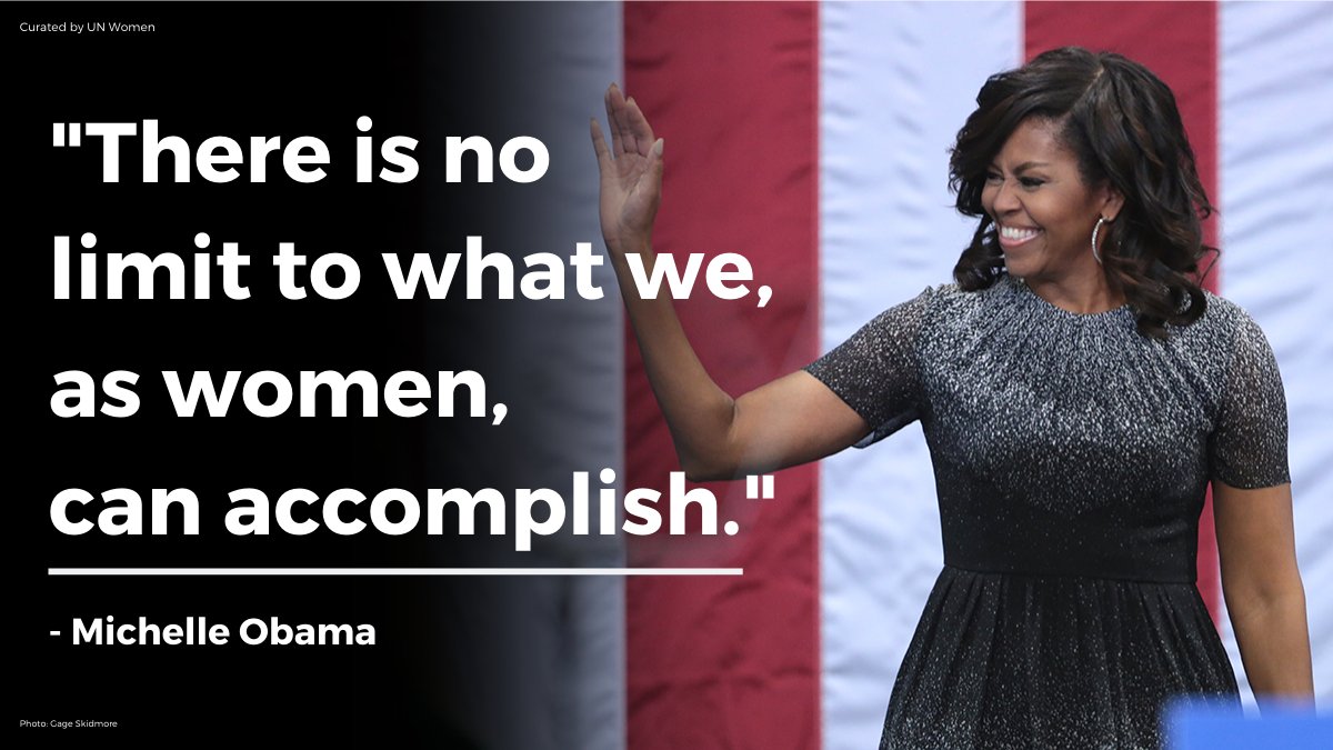 UN_Women's tweet photo. #OnThisDay, join us in wishing @MichelleObama Happy Birthday.

Thank you for inspiring the women of today and the girls who will lead us into the future. https://t.co/PtKPdbq6uE