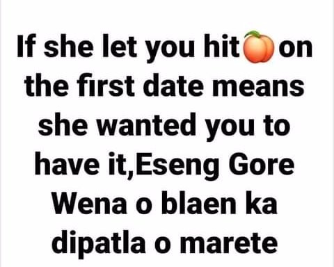 MabuLincoln's tweet photo. Tlogelang go phapha leje kuku ka setu julle gemors! https://t.co/trFeQkNQcE