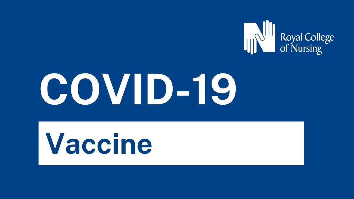 #COVID19: We have compiled vaccination information from RCN advisers in public health, infection control, and employment relations to help our members. We'll be updating it as the situation develops - so please do check back often.
👉 bit.ly/39ykDNz